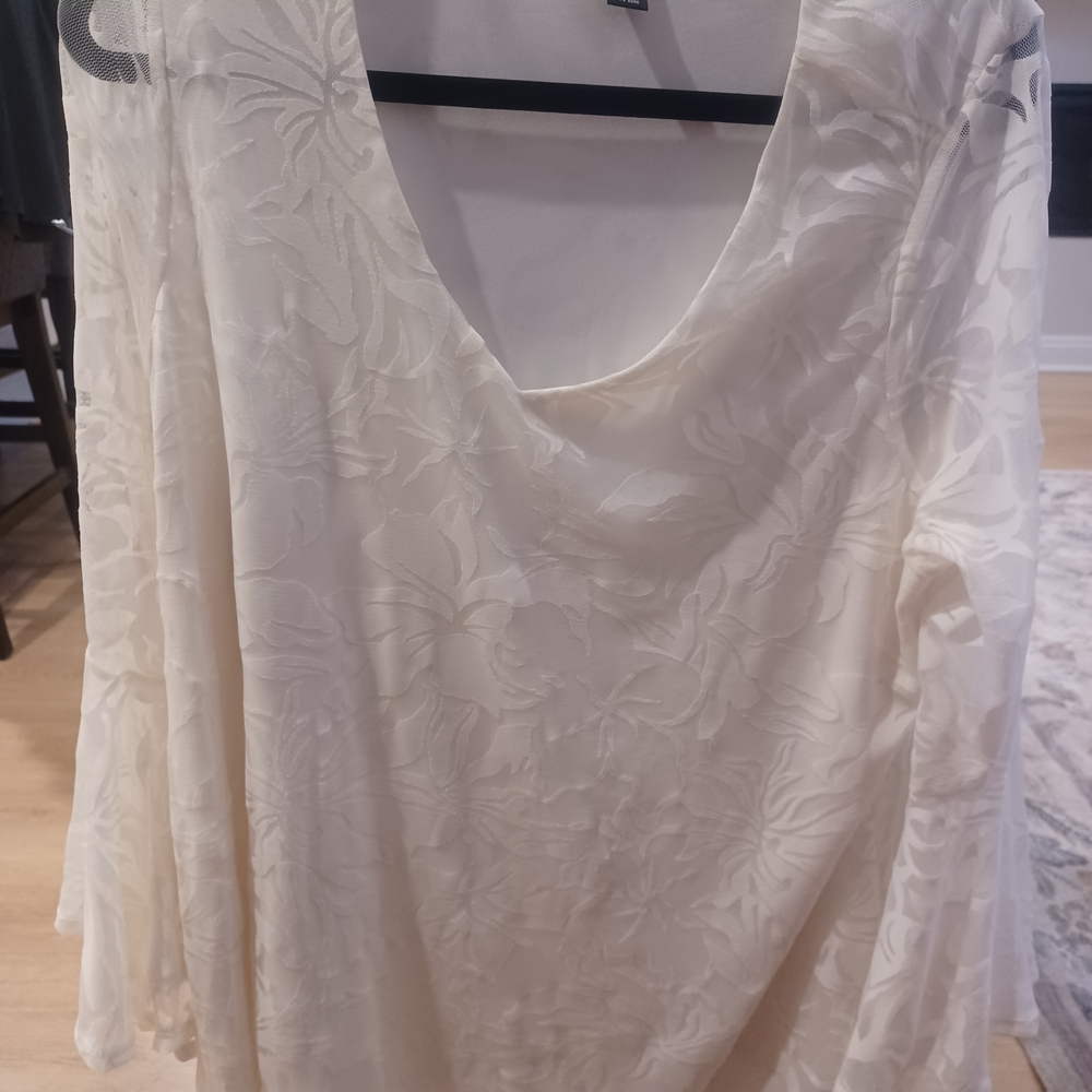 Alfani Cream Women's Blouse